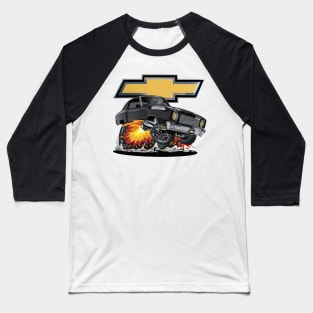 Monte Madness - 1970 Chevy Monte Carlo Baseball T-Shirt